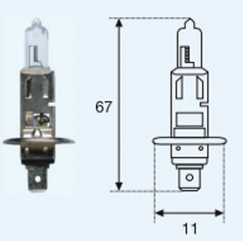 19 р. H1 (12V-55W  P14.5s) ЛАМПА УПАКОВКА (1 шт) BLICK BODYPARTS lp0h100-980-o  с доставкой в г. Воронеж. Увеличить фотографию 1
