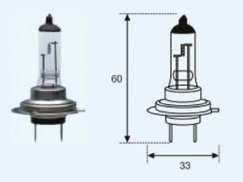 57 р. H7 (12V-55W  PX26D) ЛАМПА УПАКОВКА (1 шт) BLICK BODYPARTS lp0h700-980-o  с доставкой в г. Воронеж. Увеличить фотографию 1