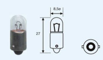 280 р. T4W (12V-4W  BA9s) ЛАМПА УПАКОВКА (10 шт) SELUM BODYPARTS lpt4w00-980-t  с доставкой в г. Воронеж. Увеличить фотографию 1