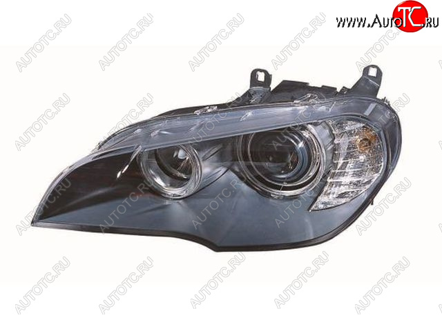 16 299 р. Левая фара (с электрокорректором, линзован) BodyParts  BMW X5  E70 (2006-2010) дорестайлинг  с доставкой в г. Воронеж