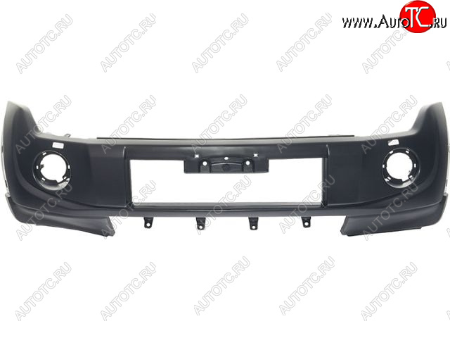 8 999 р. Передний бампер BODYPARTS Mitsubishi Pajero 4 V80 дорестайлинг (2006-2011) (неокрашенный)  с доставкой в г. Воронеж