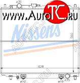 5 249 р. PAJERO РАДИАТОР ОХЛАЖДЕН AT 2.8 (турбодизель) BODYPARTS mbpaj93-913  с доставкой в г. Воронеж
