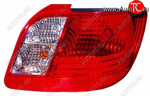 4 649 р. Правый фонарь DEPO  KIA Rio  2 JB (2005-2009) дорестайлинг седан  с доставкой в г. Воронеж