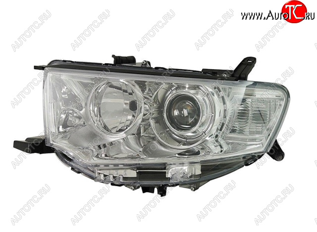 11 999 р. Левая фара (под корректор, линзован) BodyParts Mitsubishi L200 4  рестайлинг (2013-2016)  с доставкой в г. Воронеж