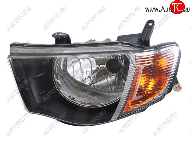 7 299 р. Левая фара (под корректор) DEPO Mitsubishi L200 4  дорестайлинг (2006-2014)  с доставкой в г. Воронеж