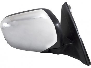 16 249 р. L200 ЗЕРКАЛО ПРАВ ЭЛЕКТР С ПОДОГРЕВ (convex) КРЫШК (Тайвань) ХРОМ BODYPARTS mb20006-451h-r  с доставкой в г. Воронеж. Увеличить фотографию 1