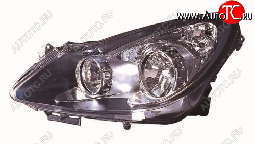 10 699 р. Левая фара (под корректор) DEPO Opel Corsa D   дорестайлинг, хэтчбэк 5 дв. (2006-2010)  с доставкой в г. Воронеж