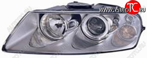 9 999 р. Левая фара (c электрокорректором) DEPO  Volkswagen Touareg  1 GP (2002-2007) дорестайлинг  с доставкой в г. Воронеж