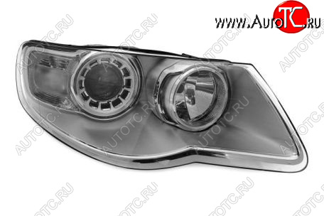 13 399 р. Правая фара (c электрокорректором) DEPO  Volkswagen Touareg  1 GP (2006-2010) рестайлинг  с доставкой в г. Воронеж