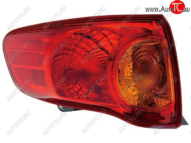 3 399 р. Левый фонарь DEPO Toyota Corolla E150 седан дорестайлинг (2006-2010)  с доставкой в г. Воронеж