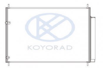 9 299 р. AURIS {COROLLA 07-} КОНДЕНСАТОР КОНДИЦ (KOYO) KOYORAD tyaur07-931  с доставкой в г. Воронеж. Увеличить фотографию 1