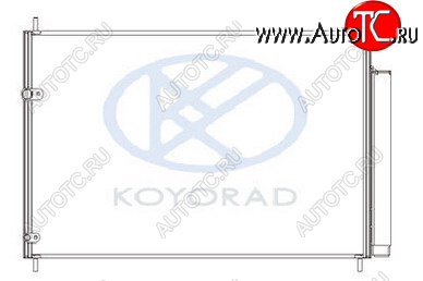 9 299 р. AURIS {COROLLA 07-} КОНДЕНСАТОР КОНДИЦ (KOYO) KOYORAD tyaur07-931  с доставкой в г. Воронеж
