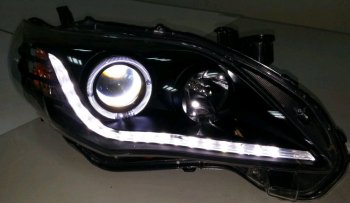 28 899 р. COROLLA ФАРА Л+П (КОМПЛЕКТ) (СЕДАН) ТЮНИНГ ЛИНЗОВАН (DEVIL EYES) С ДИОД СВЕТЯЩ ОБОДК +- ПКОРРЕКТОР ВНУТРИ ЧЕРН EAGLE EYES tycrl10-007b-n  с доставкой в г. Воронеж. Увеличить фотографию 1