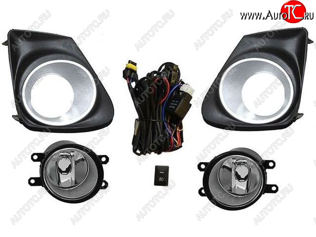 4 949 р. COROLLA ФАРА ПРОТИВОТУМ Л+П (КОМПЛЕКТ) С РЕШЕТК БАМПЕРА ХРОМ , (СЕДАН) BODYPARTS tycrl10-074-n  с доставкой в г. Воронеж