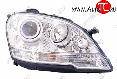 15 699 р. Правая фара (c электрокорректором, линзован) DEPO Mercedes-Benz ML class W164 рестайлинг (2008-2011)  с доставкой в г. Воронеж