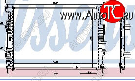 4 099 р. QASHQAI РАДИАТОР ОХЛАЖДЕН 1.6 (см.каталог) BODYPARTS nnqas07-914  с доставкой в г. Воронеж