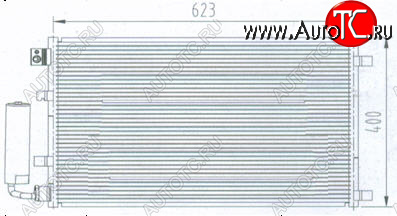 4 999 р. QASHQAI КОНДЕНСАТОР КОНДИЦ 2 (см.каталог) BODYPARTS nnqas07-933  с доставкой в г. Воронеж