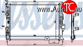 8 999 р. QASHQAI РАДИАТОР ОХЛАЖДЕН 2 (NISSENS) (AVA) (см.каталог) NISSENS nnqas07-910  с доставкой в г. Воронеж
