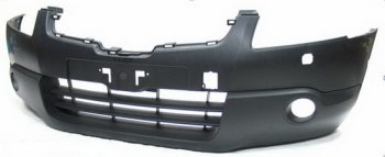 7 599 р. QASHQAI БАМПЕР ПЕРЕДН С ОТВ ПОМЫВАТ ФАР (Тайвань) ЧЕРН TYG nnqas07-160b  с доставкой в г. Воронеж. Увеличить фотографию 1
