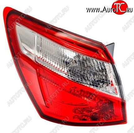 6 699 р. Левый фонарь (диодный) DEPO Nissan Qashqai 1 J10 рестайлинг (2010-2013)  с доставкой в г. Воронеж