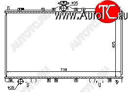 7 599 р. GRANDIS РАДИАТОР ОХЛАЖДЕН BODYPARTS mbgra04-912  с доставкой в г. Воронеж