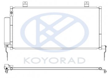 9 399 р. GALANT КОНДЕНСАТОР КОНДИЦ (KOYO) KOYORAD mbgal04-931  с доставкой в г. Воронеж. Увеличить фотографию 1