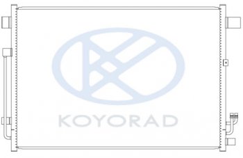 11 399 р. MURANO КОНДЕНСАТОР КОНДИЦ (KOYO) KOYORAD nnmur08-930  с доставкой в г. Воронеж. Увеличить фотографию 1