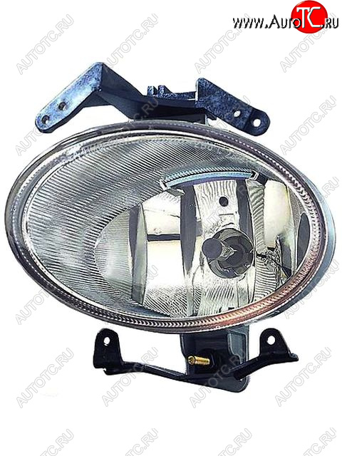 2 299 р. Противотуманная фара левая DEPO  Hyundai Santa Fe  CM (2006-2009) дорестайлинг  с доставкой в г. Воронеж