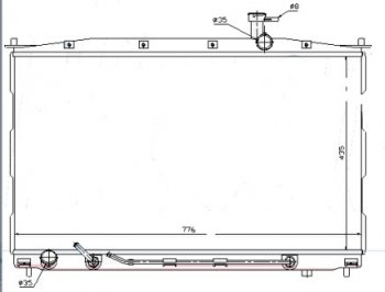 8 599 р. SANTA FE РАДИАТОР ОХЛАЖДЕН (бензин) (см.каталог) BODYPARTS hnsfe06-911  с доставкой в г. Воронеж. Увеличить фотографию 1