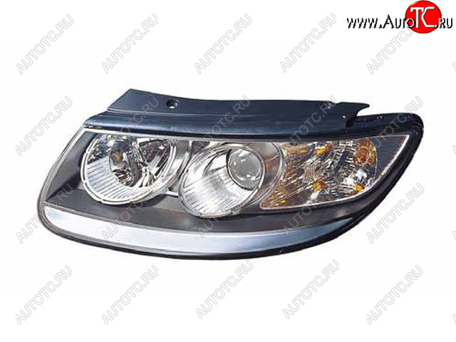 13 799 р. Левая фара (корректор) DEPO Hyundai Santa Fe CM рестайлинг (2009-2012)  с доставкой в г. Воронеж