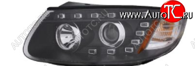 23 899 р. SANTA FE ФАРА Л+П (КОМПЛЕКТ) ТЮНИНГ (DEVIL EYES) ЛИНЗОВАН С СВЕТЯЩ ОБОДК МЕХАН (EAGLE EYES) ВНУТРИ ЧЕРН EAGLE EYES hnsfe06-005-n  с доставкой в г. Воронеж
