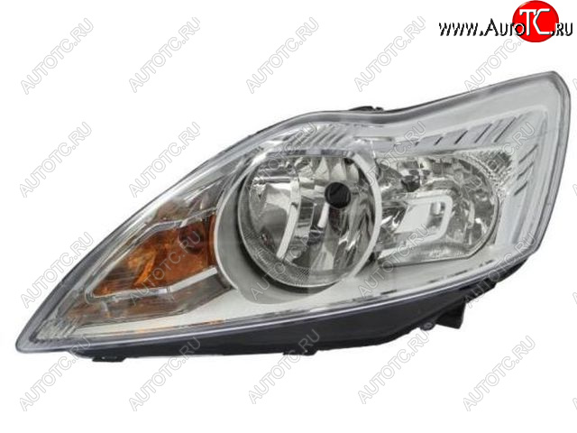 8 999 р. Левая фара (c электрокорректором) DEPO Ford Focus 2 седан рестайлинг (2007-2011)  с доставкой в г. Воронеж