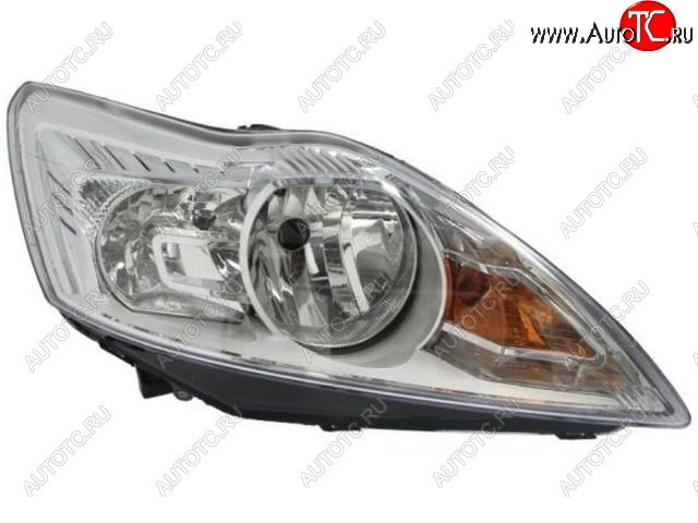 8 999 р. Правая фара (c электрокорректором) DEPO Ford Focus 2 седан рестайлинг (2007-2011)  с доставкой в г. Воронеж