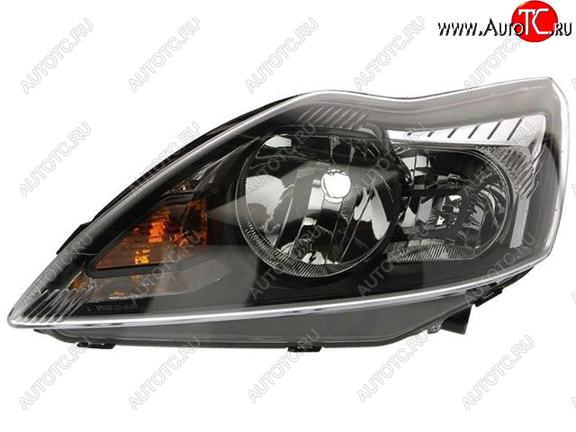 8 999 р. Левая фара (c электрокорректором) DEPO Ford Focus 2 седан рестайлинг (2007-2011)  с доставкой в г. Воронеж
