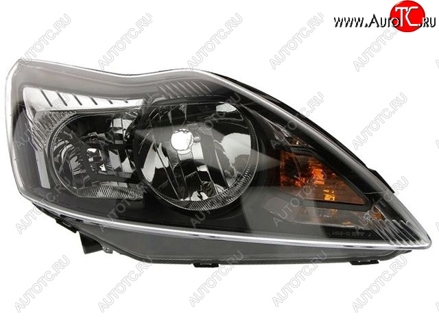 8 999 р. Правая фара (c электрокорректором) DEPO Ford Focus 2 седан рестайлинг (2007-2011)  с доставкой в г. Воронеж