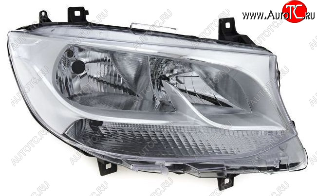 17 749 р. Правая фара (c электрокорректором) DEPO Mercedes-Benz Sprinter W910 (2018-2025)  с доставкой в г. Воронеж