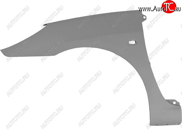 2 599 р. Левое крыло BODYPARTS  Peugeot 307  универсал (2005-2008) рестайлинг (неокрашенное)  с доставкой в г. Воронеж