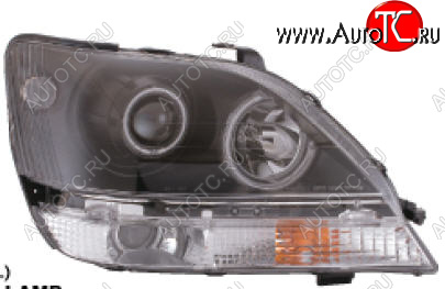 35 299 р. RX300 ФАРА Л+П (КОМПЛЕКТ) ТЮНИНГ ЛИНЗОВАН С 2 СВЕТЯЩ ОБОДК (EAGLE EYES) ВНУТРИ ЧЕРН EAGLE EYES lxrx399-003b-n  с доставкой в г. Воронеж