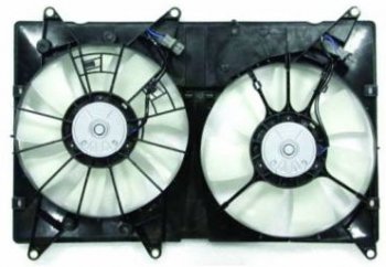 12 599 р. RX300 {TY HARIERHIGHLANDER 00-} МОТОР+ВЕНТИЛЯТОР  РАДИАТ ОХЛАЖДЕН ДВУХВЕНТИЛЯТ С КОРПУС (Тайвань) API lxrx399-920  с доставкой в г. Воронеж. Увеличить фотографию 1
