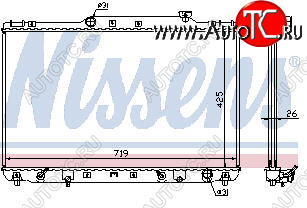 2 189 р. CAMRY (LX ES300) РАДИАТОР ОХЛАЖДЕН AT 2.2 (1 ряд) BODYPARTS tycam92-912  с доставкой в г. Воронеж