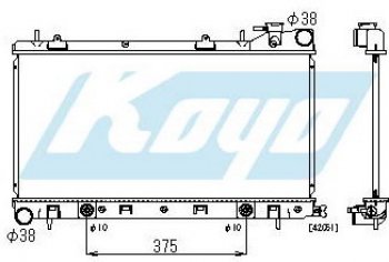 5 999 р. IMPREZA (FORESTER AT 2) РАДИАТОР ОХЛАЖДЕН AT 1.5 1.8 2 BODYPARTS sbimp97-912  с доставкой в г. Воронеж. Увеличить фотографию 1