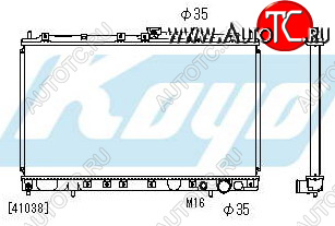 10 499 р. LANCER {COLT 92-} РАДИАТОР ОХЛАЖДЕН MT 1.6 1.8 (KOYO) KOYORAD mblan92-910  с доставкой в г. Воронеж