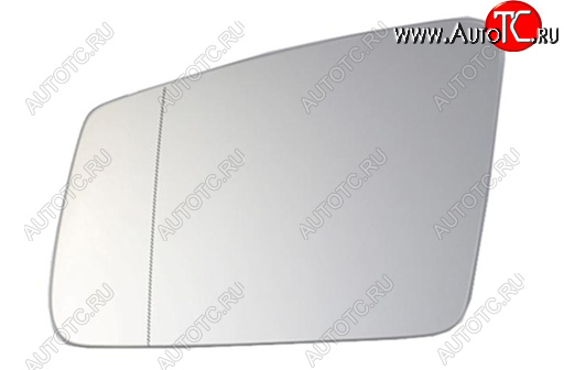 3 099 р. W204 СТЕКЛО ЗЕРКАЛА ЛЕВ С ПОДОГРЕВ (aspherical) (Тайвань) VIEWMAX md20410-460-l  с доставкой в г. Воронеж