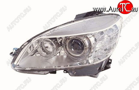 31 549 р. Левая фара (с электрокорректором, ксенон) BodyParts Mercedes-Benz C-Class W204 дорестайлинг седан (2007-2011)  с доставкой в г. Воронеж