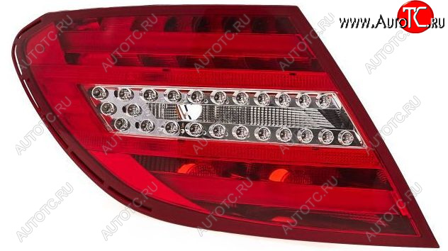12 449 р. Левый фонарь (диодный) DEPO  Mercedes-Benz C-Class  W204 (2011-2015) рестайлинг седан  с доставкой в г. Воронеж