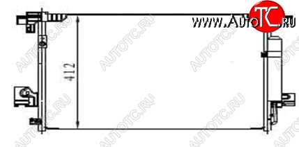 3 179 р. LANCER (OutlanderC-Crosser4007 07-) КОНДЕНСАТОР КОНДИЦ (см.каталог) BODYPARTS mblan07-932  с доставкой в г. Воронеж