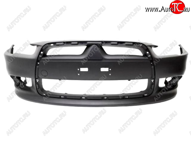 11 999 р. Передний бампер BODYPARTS  Mitsubishi Lancer  10 CY (2011-2017) седан рестайлинг (неокрашенный)  с доставкой в г. Воронеж