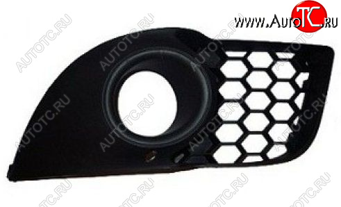 619 р. Правая вставка переднего бампера (с отверстием под ПТФ, пр-во Китай) BODYPARTS Mitsubishi Lancer 10 CY седан рестайлинг (2011-2017)  с доставкой в г. Воронеж