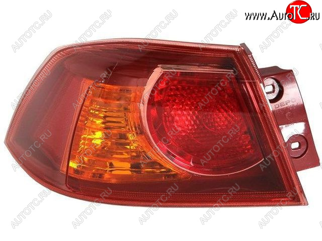 2 499 р. Левый фонарь BODYPARTS Mitsubishi Lancer 10 CY седан дорестайлинг (2007-2010)  с доставкой в г. Воронеж