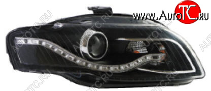 34 699 р. AUDI A4 ФАРА Л+П (КОМПЛЕКТ) ТЮНИНГ (DEVIL EYES) ЛИНЗОВАН БЕЗ КОРРЕКТОР (EAGLE EYES) ВНУТРИ ЧЕРН EAGLE EYES ai0a405-005b-n  с доставкой в г. Воронеж